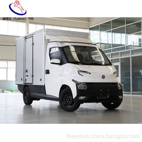 Mini Cargo Van For Sale UFO Q2T Pure Electric Van  Macpherson Independent Suspension